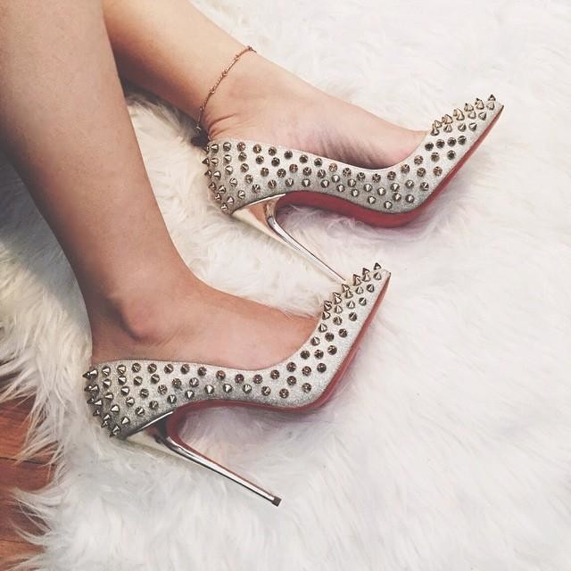 Shoes Post \u2014 Christian Louboutin Follies Spikes 120 mm For the...