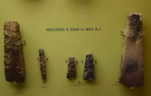Tools from the neolithic age 