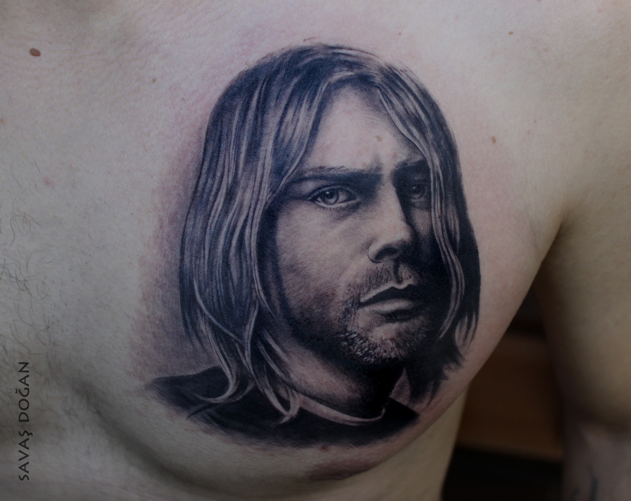 Kurt Cobain Tattoo <b>Savaş Doğan</b> - Matkap Tattoo Istanbul https://www.facebook - tumblr_n1f8x73WxH1qzabkfo1_1280