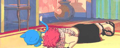 Resultado de imagen para exercising anime girl gif