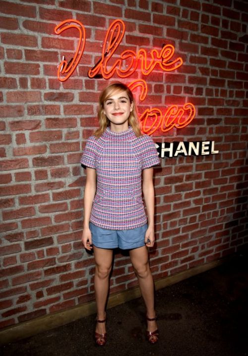 Kiernan Shipka – I Love Coco Backstage Beauty Lounge in Hollywood 2/25/2016