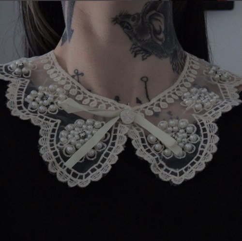 fashion inked girl body modification tattoed girl