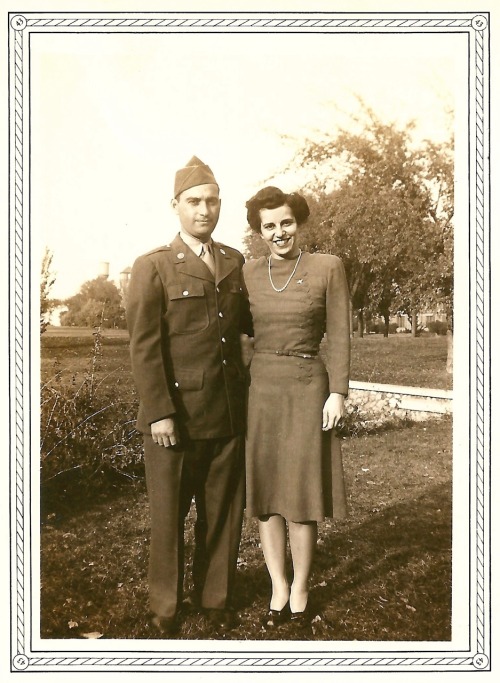 October 1943 Les and Betty Wilson