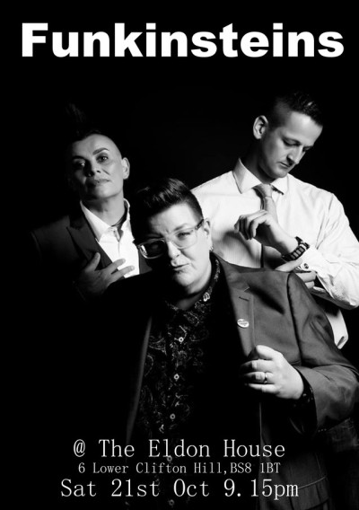 <p>We are at The Eldon House Clifton Bristol on the 21st Oct from 9pm</p>