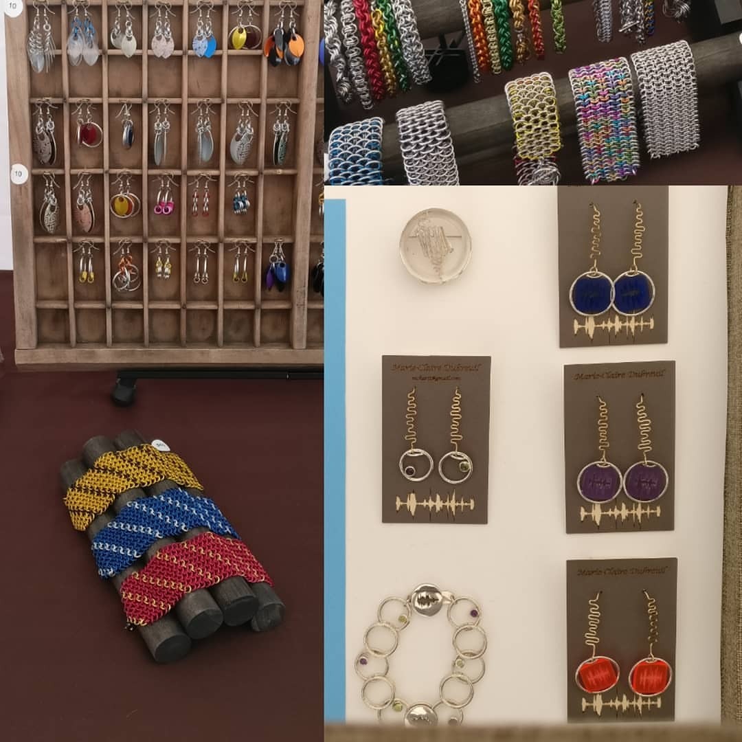 <p>Happy 🇨🇦Canada Day🇨🇦 long weekend! Looks like a great weekend to be out at a show. Come visit us at the Cobourg Waterfront Festival. There’s lots to do and great things to see in the Rotary Arts and Crafts tents. Were in tent D booth D45</p>
<p><br/>
#jewelry #handmade #silver #chainmail #bracelet #canada #summer #rotaryartsandcraftsshow #longweekend (at Cobourg, Ontario)</p>