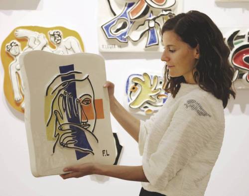 In 1949, Fernand Léger began to collaborate with a ceramicist...