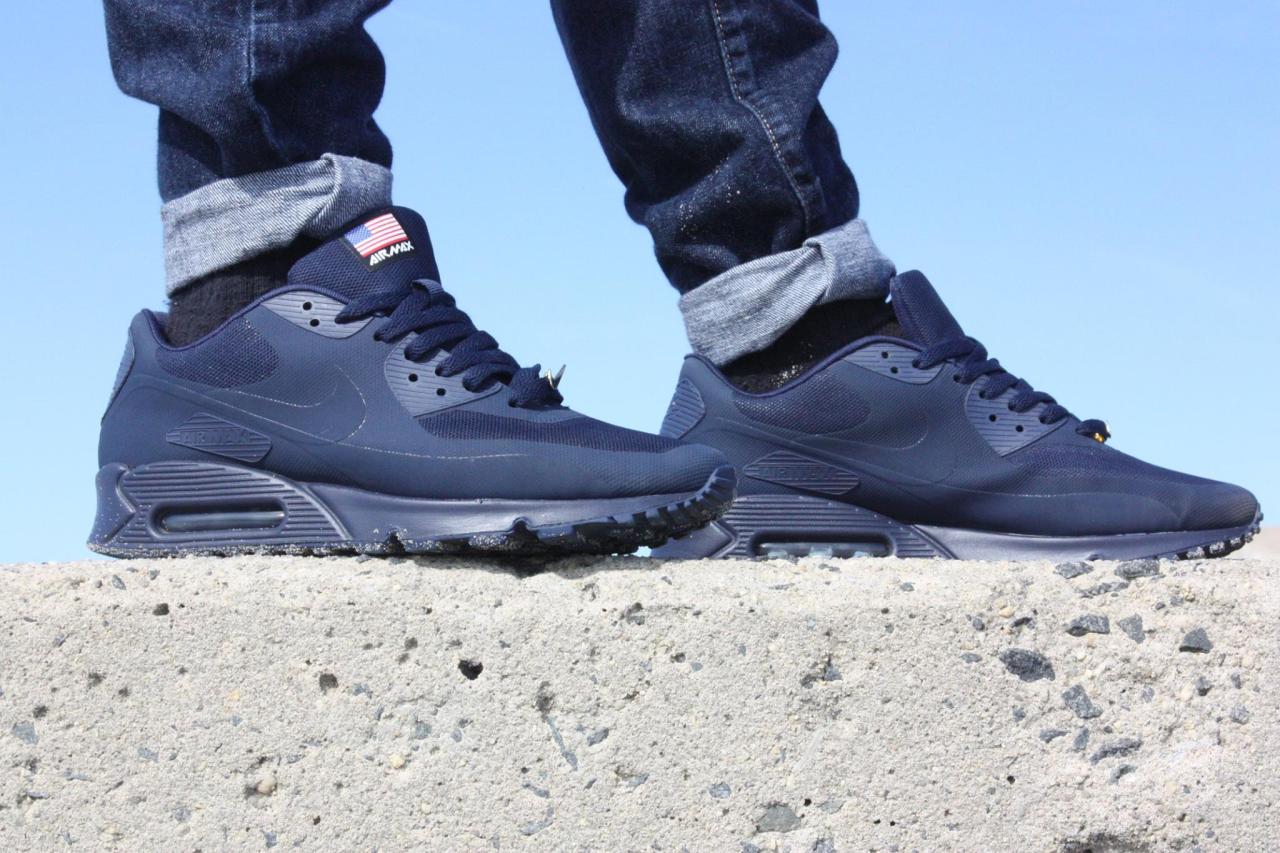 Nike Air Max 90 Hyperfuse Navy Nike Air Max 90 Hyperfuse Navy