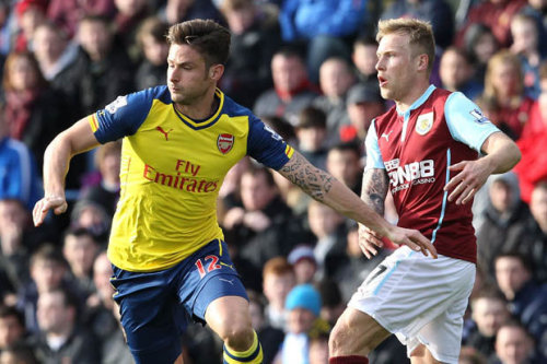 <h2>Olivier Giroud says Arsenal are sitting pretty as Chelsea’s main title
rivals because they have finally remembered how to win ugly.</h2><p><a href="http://www.thegunners247.uk/" target="_blank">The Gunners</a> have strung together an eight-match
winning run in the league to take a grip on second place and give
themselves a sniff of catching Jose Mourinho’s leaders.</p><p>A
week after demolishing Liverpool 4-1 with some sparkling football,
Arsenal showed a different side to their game as they ground out a 1-0
win against a dogged Burnley thanks to Aaron Ramsey’s 12th-minute
strike.</p><p>Giroud said: “You can’t play your best football every game.</p><p>"We tried to be focused on not conceding and it’s one more clean sheet.</p><p>"As long as we were winning the game, I don’t think we were in too much danger. We were really pleased.</p><p>"It was a tough game for us and we were a bit lucky. We did well to score early in the game because it was pretty hard for us.</p><p>"Burnley play with a lot of determination and it was a big fight. It was a big win for us.”</p><p>Frenchman Giroud had scored 10 goals in 10 matches but hardly made an impact against the Clarets.</p><p>He managed just one shot on goal before being replaced by Danny Welbeck late on.</p><p>But he doesn’t mind as long as the team are winning.</p><p>The
Turf Moor victory meant it was the first time the Gunners have won
eight in a row since the vintage ‘Invincibles’ team of 2003-04.</p><p>One more - ironically against Chelsea a week on Sunday - will set a new club record.</p><p>Giroud said: “It’s really good for us and I’m really proud to take part in this performance but we don’t want to stop here.</p><p>"We want to carry on and keep this good run going until the end.”</p><p>Even
Arsenal’s winner was hardly a thing of beauty. A sloppy pass from the
back by Burnley captain Jason Shackell gave the ball away and the
Gunners pounced.</p>