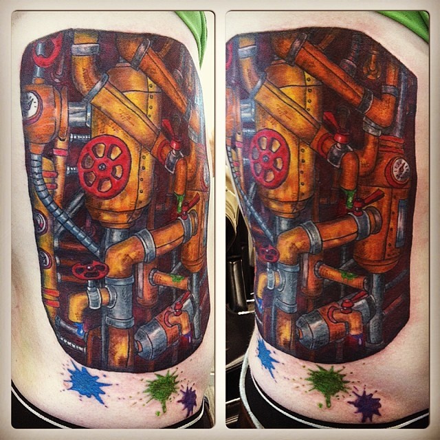 yay finished mikes side piece today tattoo yay finished mikes side piece today tattoo