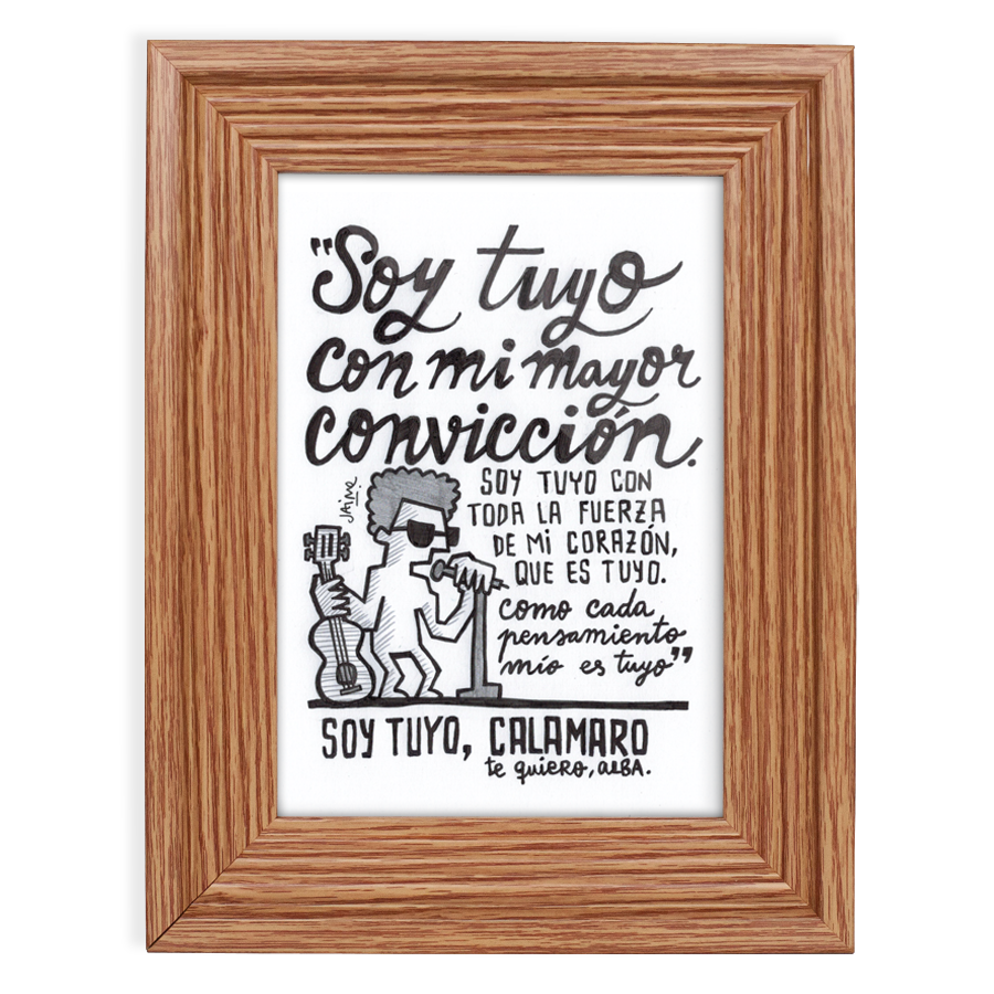VENTA LETRA CANCION ANDRES CALAMARO venta letra cancion andres calamaro: