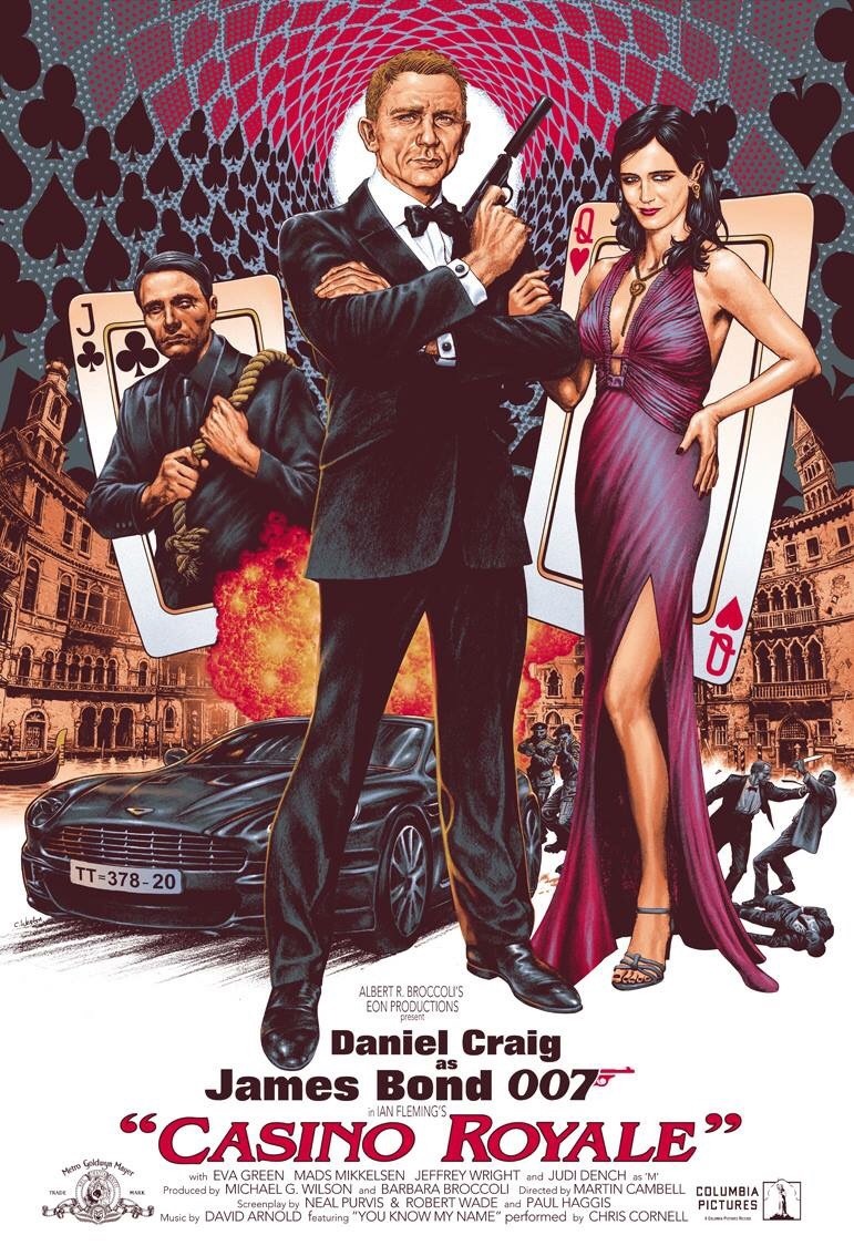 james bond casino royale covers book