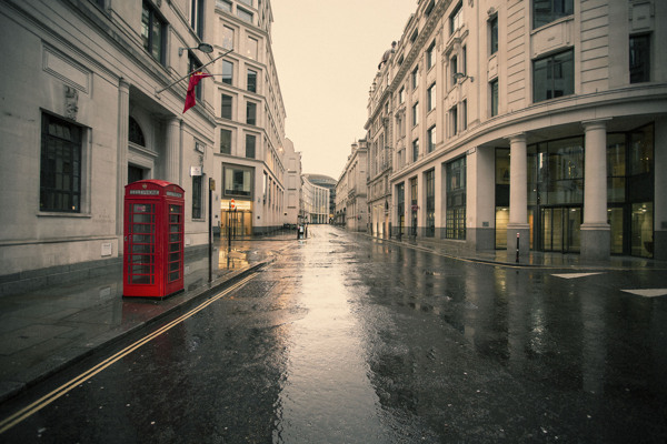 Image result for empty london streets