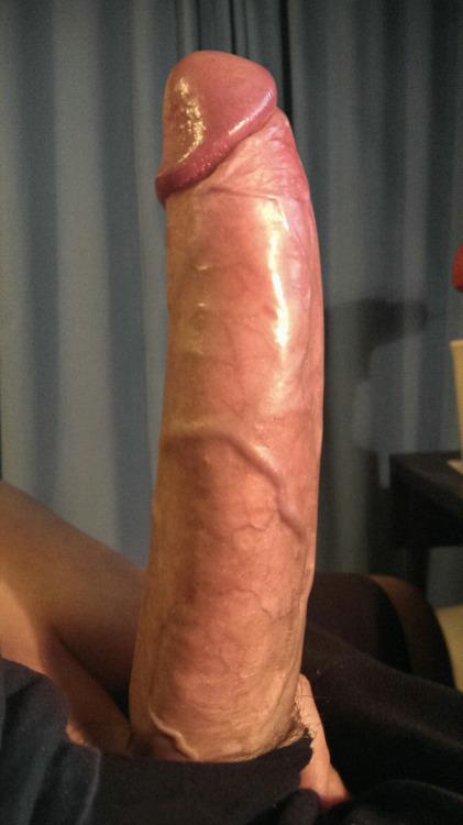 Uncut bubble POV monster dick