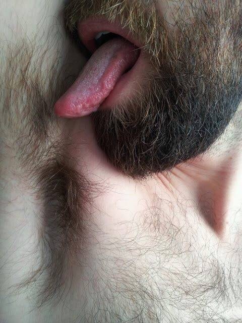 Guy eats hairy pussy