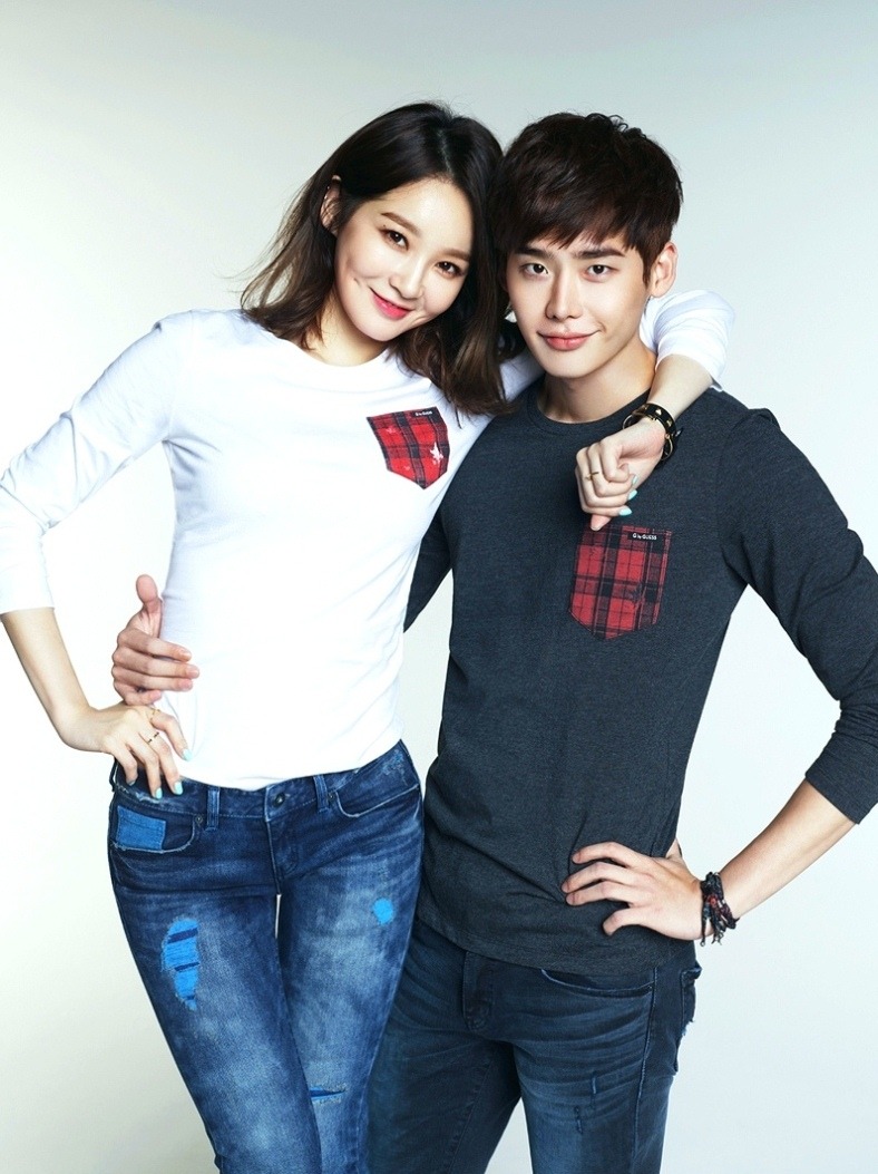 Kang Min Kyung 강민경, Lee Jong-Suk 이종석 G by Guess F/W 2014 Pics 01