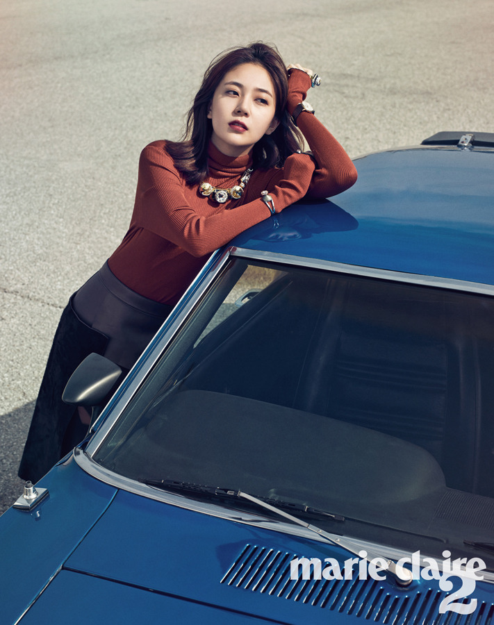 Baek Jin-Hee 백진희 - Marie Claire Magazine November Issue ‘15 Pics 06