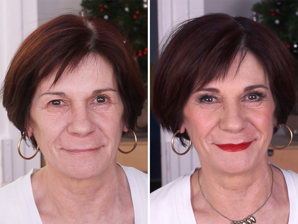 Maquillage de Fêtes Rajeunissant // Femmes 50 ans et +
