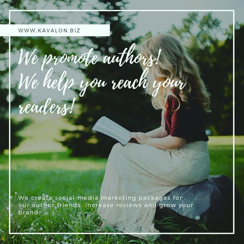 <p>We promote authors. We help you reach your readers! <br/>
Starter package is $6 or we can customize a package.<br/>
.<br/>
.<br/>
<a href="http://www.kavalon.biz" target="_blank">www.kavalon.biz</a> </p>
<p>#author #books #asmsg #fantasy #ebook #iartg #erotica #romance #writer #kindle #kavalon #kavalongilliam #kavalonthatsme #authorsofinstagram #authorlife #books #amwriting #writinginspiration <br/>
<a href="https://www.instagram.com/p/BparEy0loef/?utm_source=ig_tumblr_share&igshid=jvasmvcej96z" target="_blank">https://www.instagram.com/p/BparEy0loef/?utm_source=ig_tumblr_share&igshid=jvasmvcej96z</a></p>