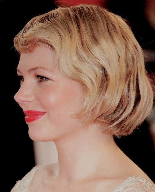 Michelle Williams favourite Hairstyles 1/25 - (Cannes Film Festival 2008)