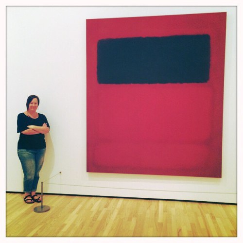 <p>This was an important stop for me. #motherdaughterroadtrip #rothko #baltimore (at The Baltimore Museum of Art)</p>