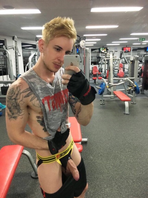 Gym selfie