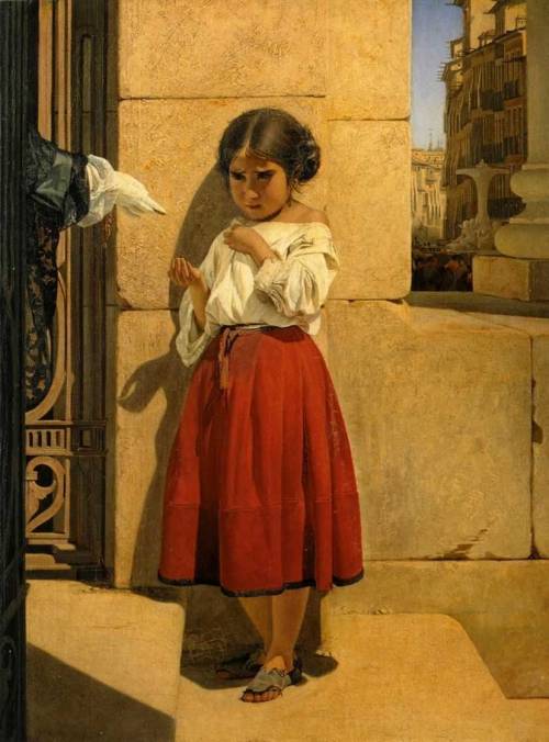 Spanish Beggar Girl (1852)
“ Evgraf Sorokin (1821 – 1892)
”