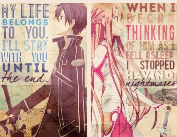quotes mermaid tumblr Asuna Love And > Quotes For Gallery Kirito