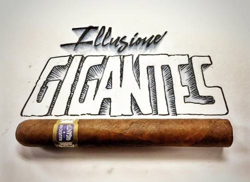 Finally arrived at the humidor, the Illusione Gigantes is perfect to start off this Saturday morning!! #cigar #cigars #cigarlife #cigarlounge #cigarfly #calligraphy #lettering #lefty #leftylettering #inkandcigars #cigarart #calligraphyandcigars...