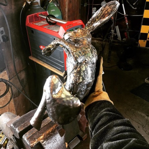 <p>A good looking Hare’s gotta have good looking long legs😜. <br/>
.<br/>
.<br/>
.<br/>
#nature #welding #welder #richbaker #sculptor #contemporaryart #sculpture #fineart #creative #artgallery #instaart #arte #artistsofinsteagram #contemporary #concept #artcollector #metal #contemporaryartist #artistlife #wilderness #artist #wildlifeartist #art #metalart #hare #rabbit <br/>
<a href="https://www.instagram.com/p/BuHU_d0ACSg/?utm_source=ig_tumblr_share&igshid=zmwnrjyf85nx">https://www.instagram.com/p/BuHU_d0ACSg/?utm_source=ig_tumblr_share&igshid=zmwnrjyf85nx</a></p>