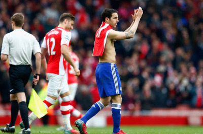 <p><b>Arsenal News: CESC FABREGAS</b> has vehemently denied suggestions he deliberately tried to win a penalty in Chelsea’s draw against Arsenal.<br/></p><p><a href="http://www.thegunners247.uk/cesc-fabregas-one.php"><b>Full Story</b></a></p>