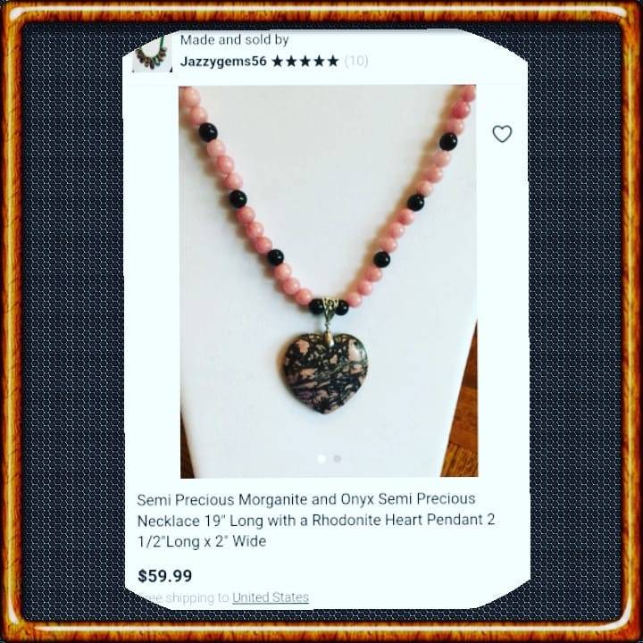 <p>From the etsy shop of JazzyGems56 @chimaira <br/>
Semi Precious Morganite and Onyx Semi Precious Necklace 19" Long with a Rhodonite Heart Pendant 2 ½"Long x 2" Wide #freeshipping <br/>
.<br/>
.<br/>
#semiprecioud #morganite<br/>
#heartpendant<br/>
#lovependant #rhodonitependant #onyxnecklace #onyxjewelry #jewelryonetsy #fortmeyers #fortmeyers<br/>
#captivaisland #esteroisland #gasparillaisland #joyeria #lasjoyas #alhajas #kavalon #kavalongilliam #kavalonthatsme #pineisland #bonitasprings #fortmyersbeach #floridablogger #sanfordnc #sanfordfl #heartchakra (at Spout Springs, North Carolina)<br/>
<a href="https://www.instagram.com/p/BpkiOpvloGG/?utm_source=ig_tumblr_share&igshid=1ibfcbb0uzs10" target="_blank">https://www.instagram.com/p/BpkiOpvloGG/?utm_source=ig_tumblr_share&igshid=1ibfcbb0uzs10</a></p>