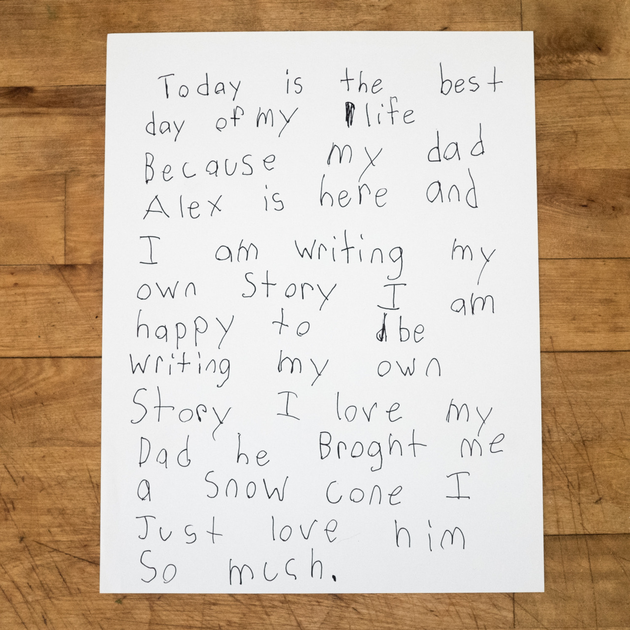 The best day of my life essay