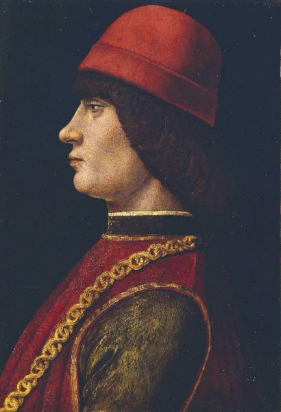 ab. 1480 Italian School - Portrait of a man