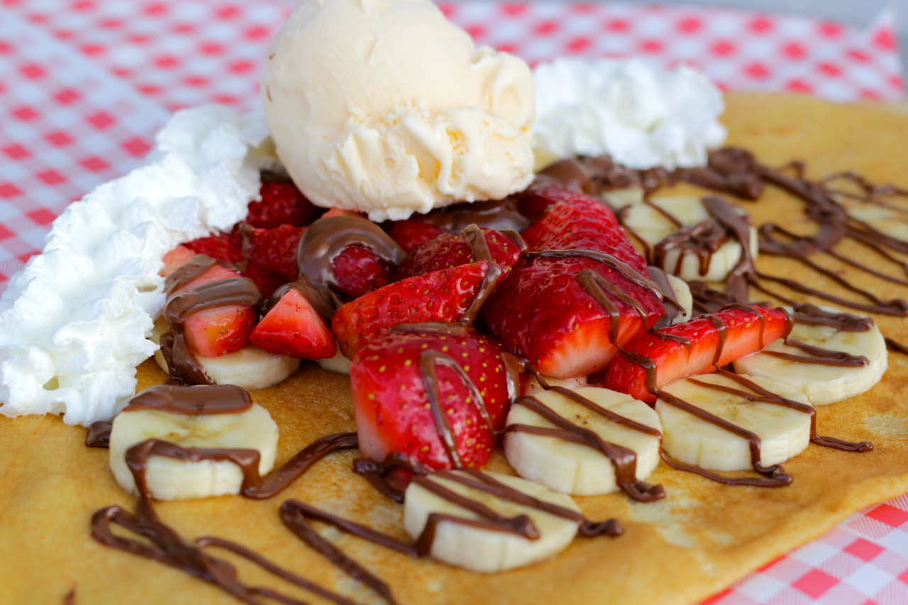 Crepes with Strawberries and Cream pics Crepes with Strawberries and Cream images