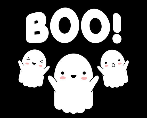 kawaii tumblr spooky Halloween  Ghosts Cloudreams PDF Kawaii wooky  by