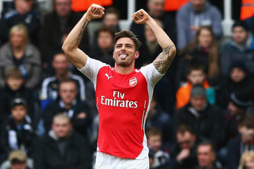 <p><b>Arsenal News: OLIVIER GIROUD has beaten Francis Coquelin and Mesut Ozil to Arsenal’s Player of the Month award.</b></p><p>The French forward bagged six goals in as many games for <a href="http://www.thegunners247.uk">the Gunners</a> as they continued their charge up the Premier League table.</p><p>All of Giroud’s domestic goals came in wins for the club, with his strikes
against Everton, QPR West Ham and Newcastle helping Arsenal to victory.</p><p>He also scored against Monaco in the Champions League, but Arsene
Wenger’s side were edged out on away goals after a 3-3 draw on
aggregate.</p><p>Giroud polled 73.7 per cent of the votes, with Coquelin a long way behind on just 10 per cent.</p><p>The winner of the February gong - German international Ozil - bagged just 5.9 per cent.</p>