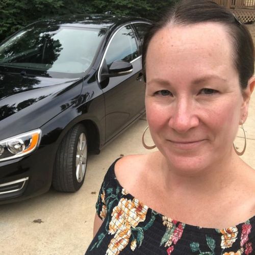 <p>Happy New Car Day to me! Many of you knew and loved the Vibe (or at least tolerated riding in it and trying to remember to lock your own doors) but it was time to upgrade. I saved up for three whole years and was able to pay cash (Adam and I don’t do debt, which has served us well in this unpredictable musician’s life but no shame if you roll a different way) for this very fancy 2016 Volvo S60. I don’t know how to do anything the car is capable of doing but it’s solid and pretty and Swedish so I’m feeling pretty good about it, overall. Swipe to the end to see the car dealership’s mascot, Bear. I loved him so much and probably paid twice the market value for the car because I was so enamored. Worth it. #newtomecar #imavolvodriver #yesiknowablackcarintennesseeisabadidea (at Fiddlestar)<br/>
<a href="https://www.instagram.com/p/B04VKHMhd3d/?igshid=51tc5f4bevjc">https://www.instagram.com/p/B04VKHMhd3d/?igshid=51tc5f4bevjc</a></p>