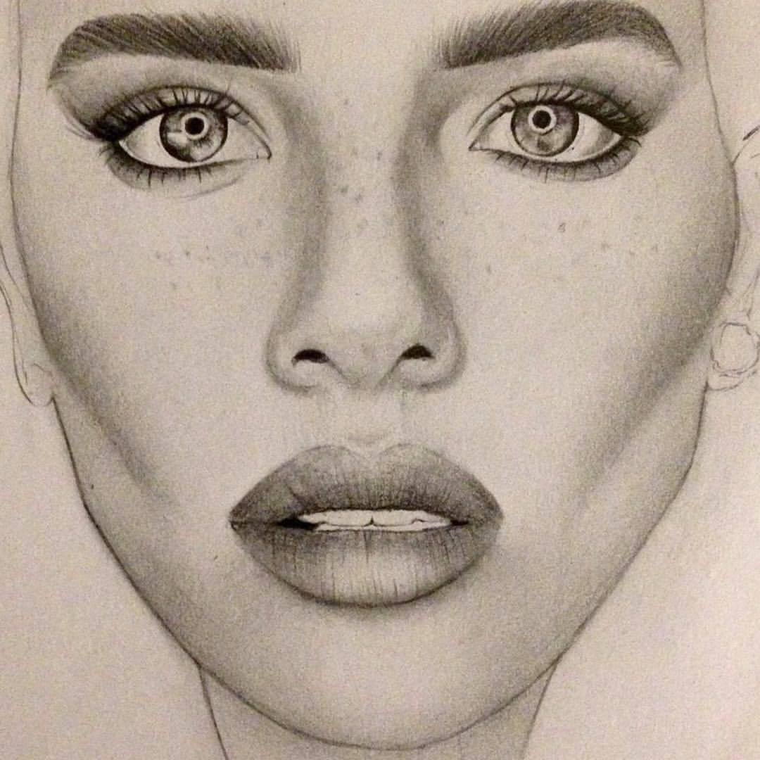 tumblr of drawings faces Terezie Lady