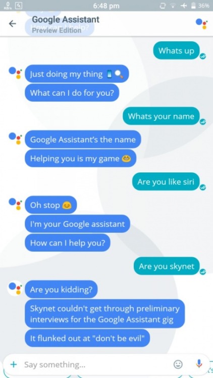 lolshtus:
“ Google Assistant Has A Sense Of Humor. ”