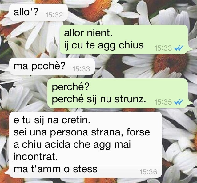 chat di amore