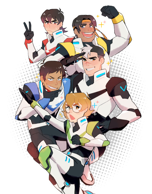 shiro Voltron hunk Lance keith pidge vld