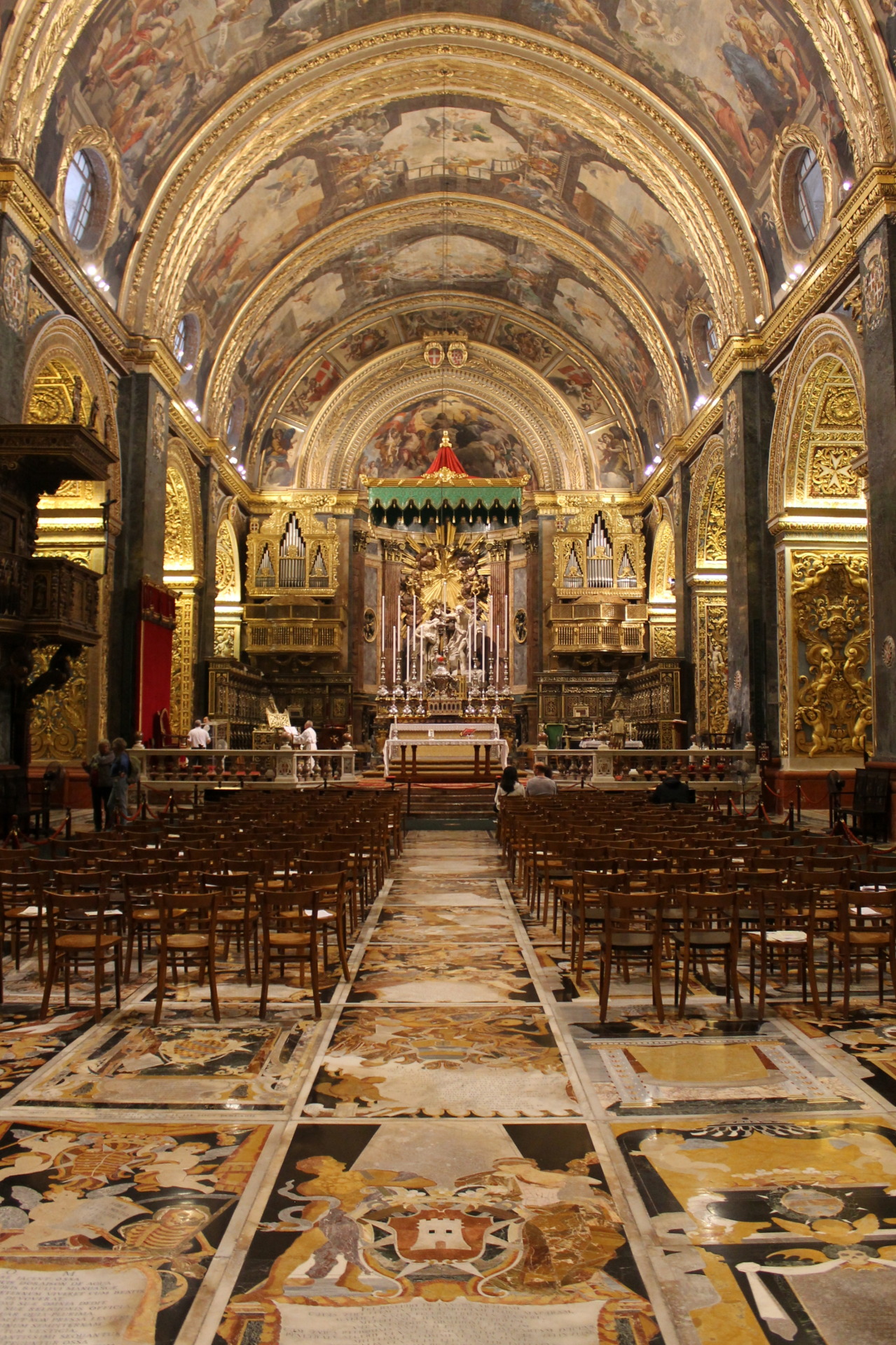 echiromani: The magnificent Co-Cathedral of St John in Valletta.