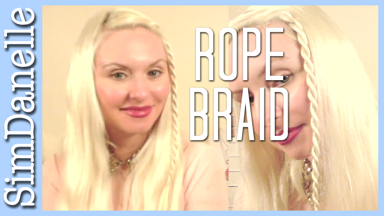Danelle Ice Loves Here New Rope Braid Hairstyle Danelle Ice Loves Here New Rope Braid Hairstyle
