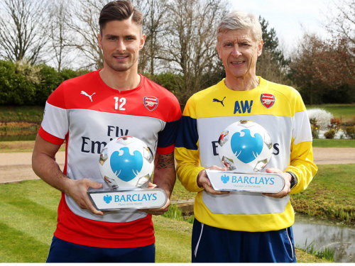 <p><b>Arsenal News: Arsenal boss Arsene Wenger has been named Premier League Manager of the Month for March and Olivier Giroud has made it a double for <a href="http://www.thegunners247.uk/">the Gunners</a> by winning the Player of the Month award.</b></p><p>Arsenal were knocked out of the Champions League by Monaco in March but won all four for their Premier League matches against Everton, QPR, West Ham and Newcastle.</p><p>Giroud bounced back from being substituted just an hour into Arsenal’s Champions League first-leg defeat against <br/>Monaco by scoring six goals in all competitions, averaging a goal every 78 minutes from 17 shots.</p><p>Wenger told Sky Sports News HQ: “You just focus on the next game and it reminds you that you have done well in the last month, but you focus on the next one.</p><p>“Winning is a mixture of quality and disappointment because we have gone out of the Champions league and that was a disappointment, but overall we are on a strong run in the Premier League and the FA Cup so it is mixed.”</p><p>Giroud, who has prevented Tottenham striker Harry Kane from becoming the first player to win the prize three months in a row, says winning the award shows his strength of character.</p><p>He said: “I am in good form and it’s nice to win this trophy and it will be nice in my living room.</p><p>"After the Champions League I was really pleased to score and bounce back and come back stronger.</p><p>"I don’t like when I miss a game and I want to show my strength and character. I needed to score straight away after the (Monaco) game to keep confidence and to help the team to reach our target in the Premier League.”</p><p>Wenger added: “Giroud is the symbol because in the first game against Monaco he got a lot of criticism and he responded to that with very strong performances - that shows quality and mental strength.”</p>