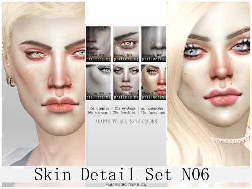 skin details sims 4