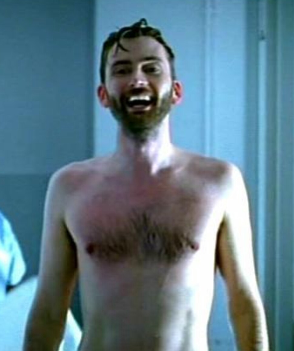 David Tennant shirtless in movie