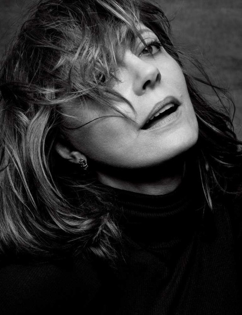 Susan Sarandon, photographed by Craig McDean for INTERVIEW, April 2016.