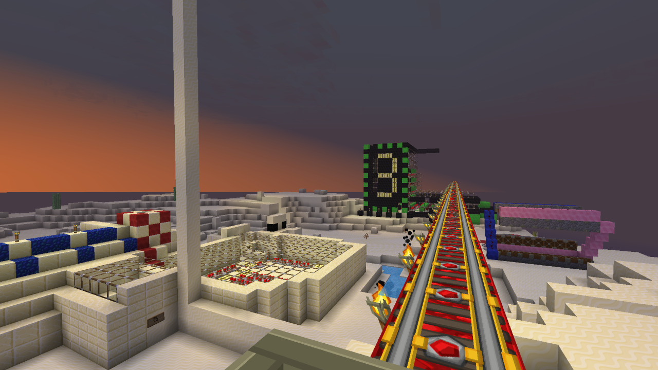 Minecraft Screenshot of my server map (cleaning hdd)