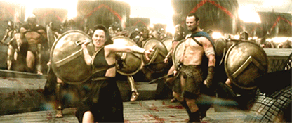 This is blasphemy! This is madness! - Madness? This is Sparta! on Make a GIF