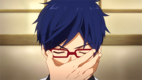 Anime glasses gif